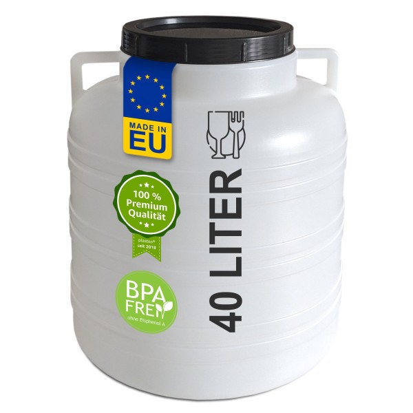 40 litre screw top drum Made in EU