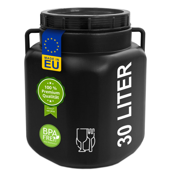 30 Liter Schraubdeckelfass Made in EU