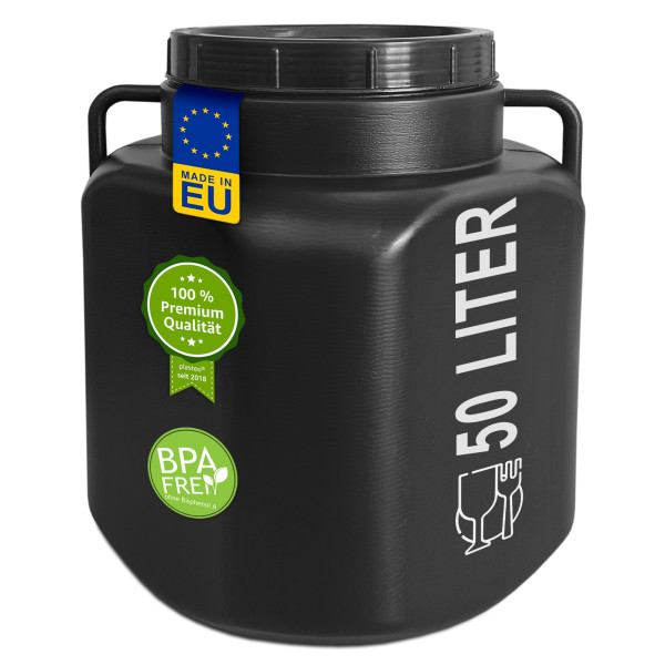 50 Liter Schraubdeckelfass Made in EU