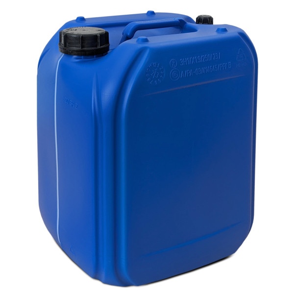 20 Liter Wasserkanister Kanister Behälter, blau DIN 61 