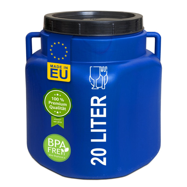 40 litre screw top drum Made in EU