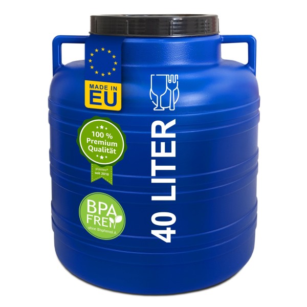 40 litre screw top drum Made in EU